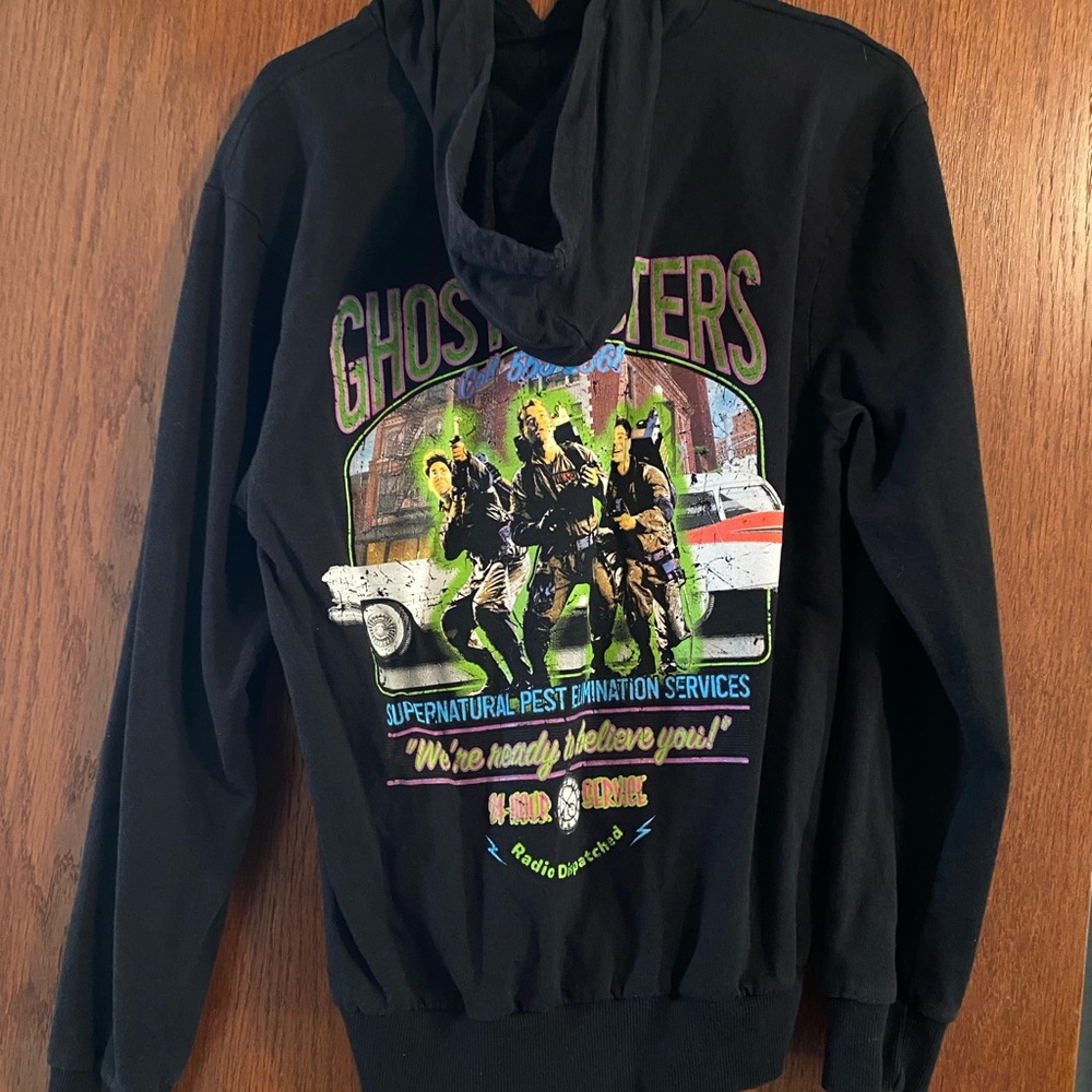Ghostbusters Black Hoodie
